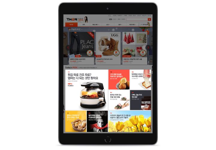 TMON social ad creative — Korea paid social